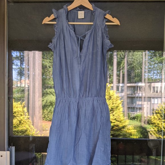 SUPER SOFT Cool Blue Dress - Picture 3 of 5